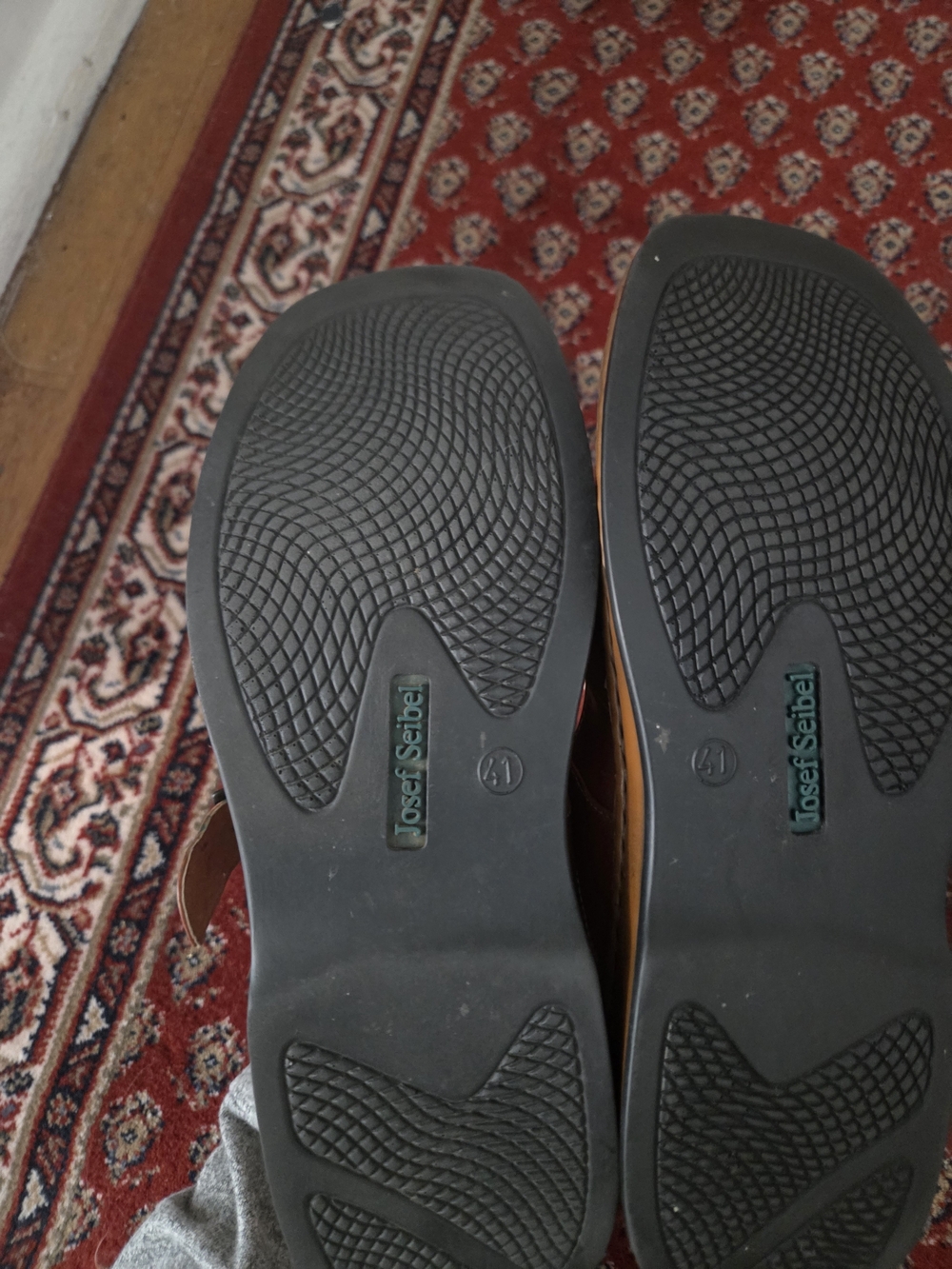 Vintage 90s Y2K Leather Fisherman Sandals - Picture 6 of 7